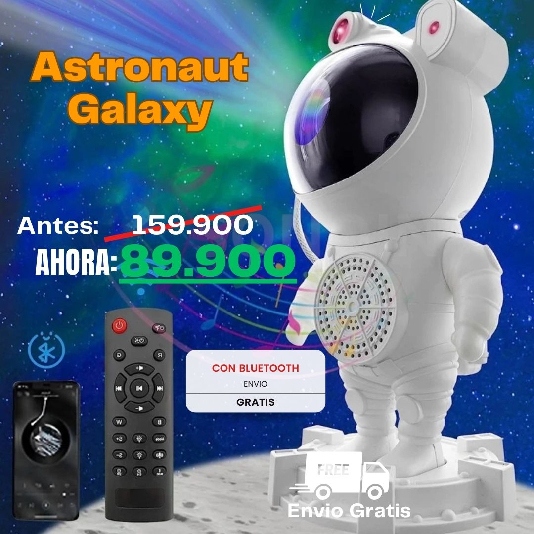 Astronaut Galaxy®️ Lampara Proyector