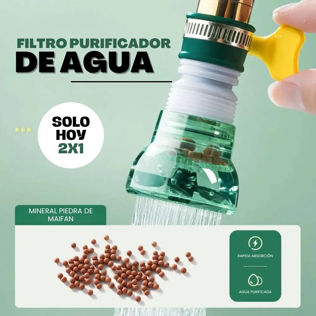 Grifo Purificador De Agua™️ Promo 2x1