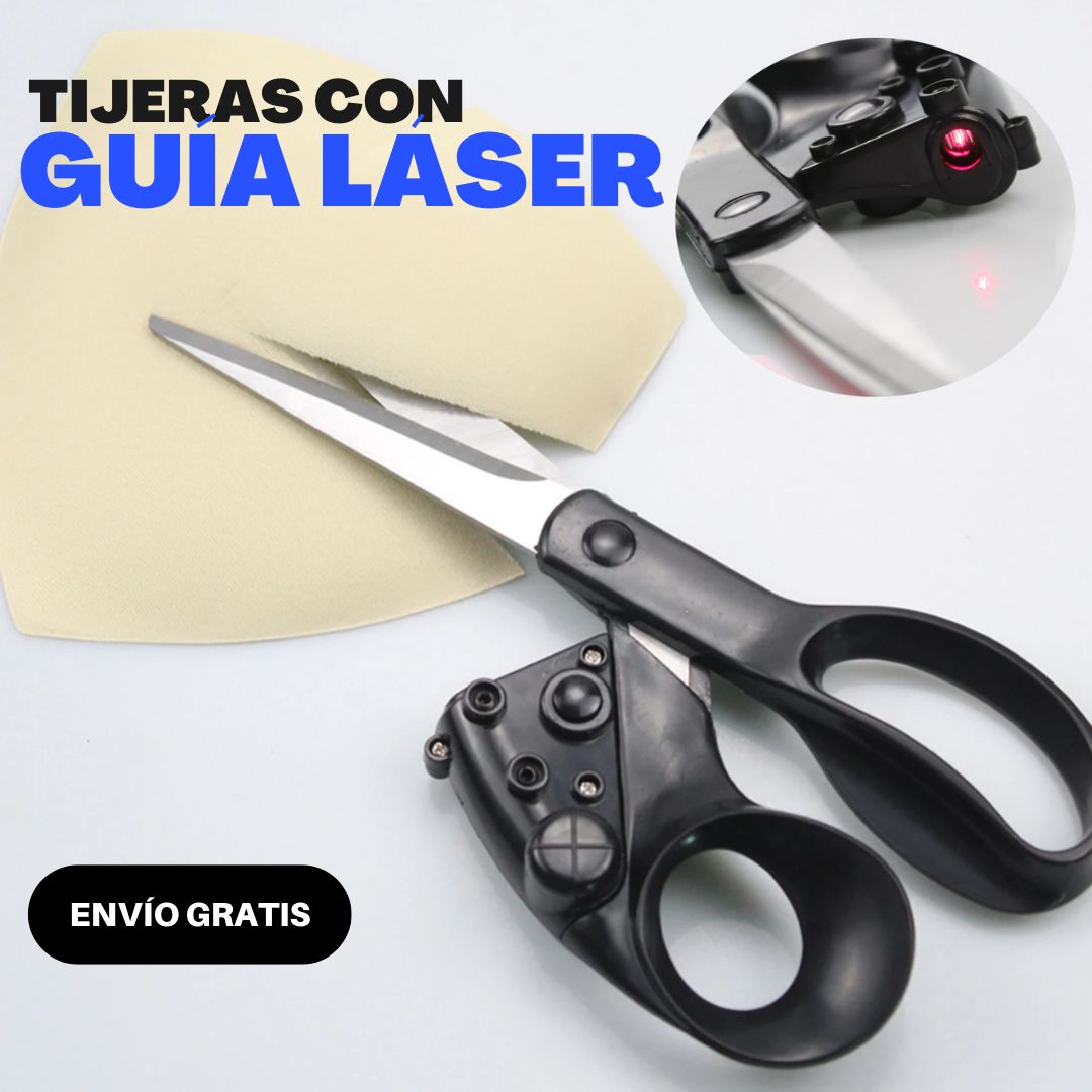 Tijeras Guía Laser